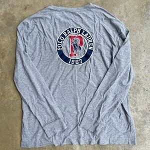 Polo Ralph Lauren Classic Fit Big Pony Graphic Long Sleeve T-Shirt L